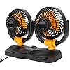 VENTILADOR DOBLE PARA AUTO 360 GRADOS